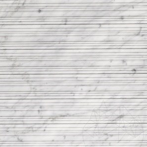 Carrara White Step Design Slab Marble 2CM