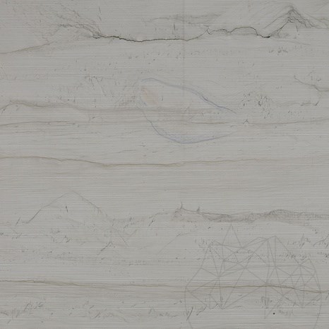 Quartzite Mont Blanc Lineal Design Slab Quartzite 3CM