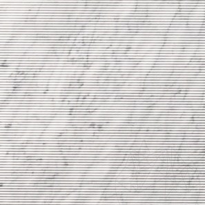 Carrara White Zigzag Design Slab Marble 2CM