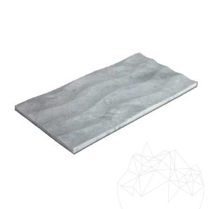 New York Waves Marble, 60 x 30 cm 