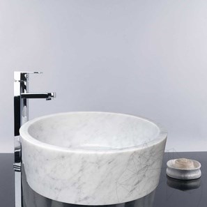 Bathroom Sink Matia New Carrara Marble RS-12 