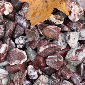 Red Atlas Marble Pebbles 1-2 cm Bag 20 Kg