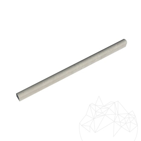 Limestone Lymra M2 Moulding, 1.5 x 2 x 30.5 cm