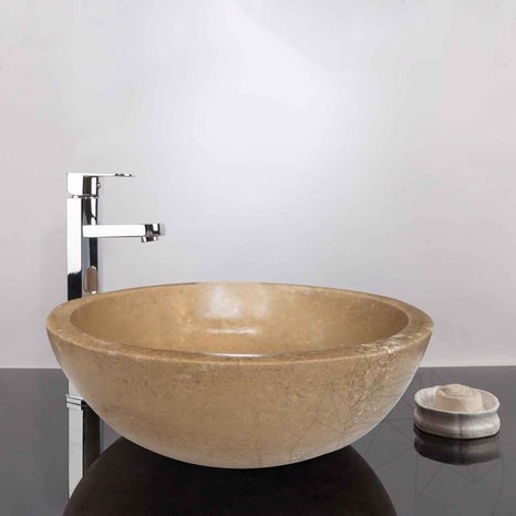 Bathroom Sink - Noce Travertine RS-5, 42 x 15 cm