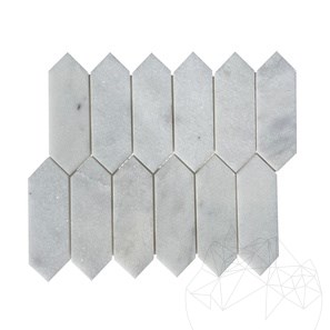 New York Polished Marble Pillar Mosaic 30.5 x 28 cm