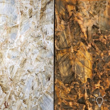 Valentino Blue Marble Polished Slab, 2 cm