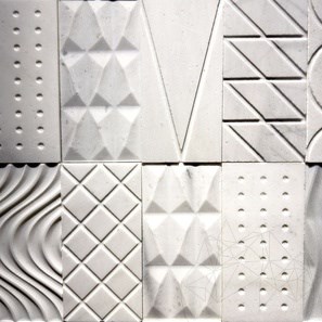 Geometric Shapes New York Marble, 15 x 30 cm 