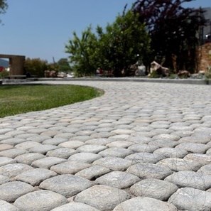 Kavala Slate Tumbled Cobblestone 10 x 10 x 3-5 cm