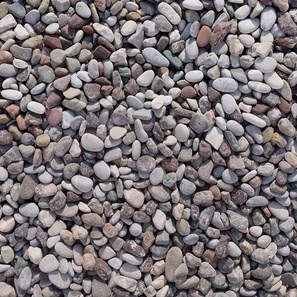 River Pebbles, 3-6 cm Bag 20 Kg