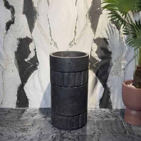 Bathroom sink - Tao Vertigo Ceppo Marble 45 x 85 cm