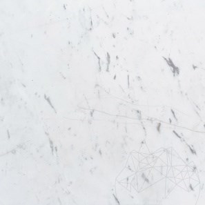 Volakas Polished Marble, 30 x 30 x 2 cm