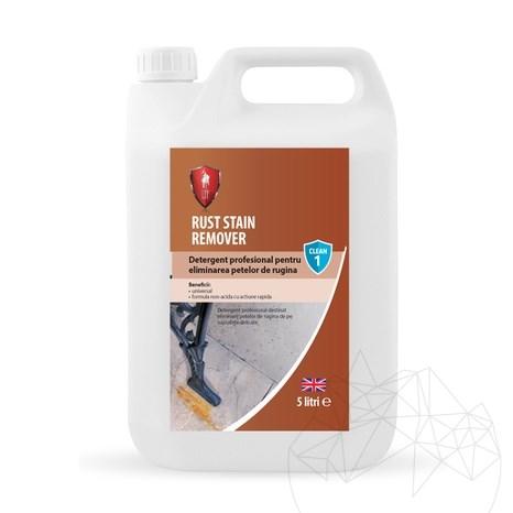 LTP Profesional Rust Remover cleaner for marble, travertine, limestone surfaces, 5 L