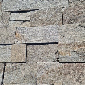 Slate Sahara Natur, 10cm x LL x 1.3cm | Decorative Stone - Vertical Tiles, Outdoor-Indoor (25sqm/pallet)