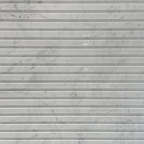 Fluted Marble Areti Edge, 2 cm