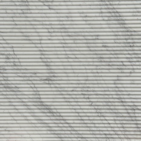 Fluted Marble Volakas Edge, 2 cm