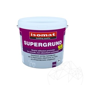 ISOMAT Supergrund – Quartz adhesion primer for smooth surfaces, marble, and natural stone, 5 kg