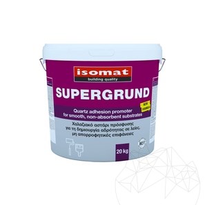 ISOMAT Supergrund – Quartz adhesion primer for smooth surfaces, marble, and natural stone, 20 kg