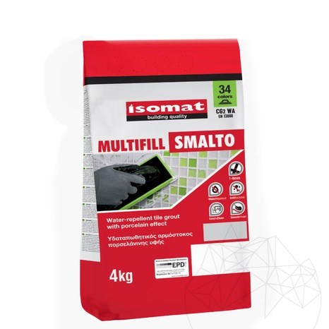 Floor grout - Multifill-Smalto, Joint Width 1-8 mm, 01 WHITE, 4 kg