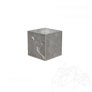 Planter Fioriera - Sintered Stone, 60X60X2XH60