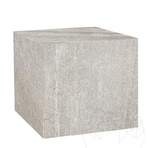 Garden Bench Seduta - Sintered Stone, 60X60X2XH60