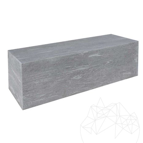 Garden Bench Seduta - Sintered Stone, 120X40X2XH40