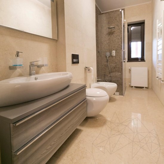 Sunny Dream Polished Limestone, 61 x 30.5 x 1.2 cm