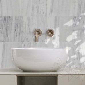 Kavala Cross Cut Polished Marble, 30 x 30 x 2 cm