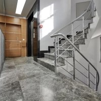 Tundra Grey Polished Marble, 61 x 61 x 1.2 cm