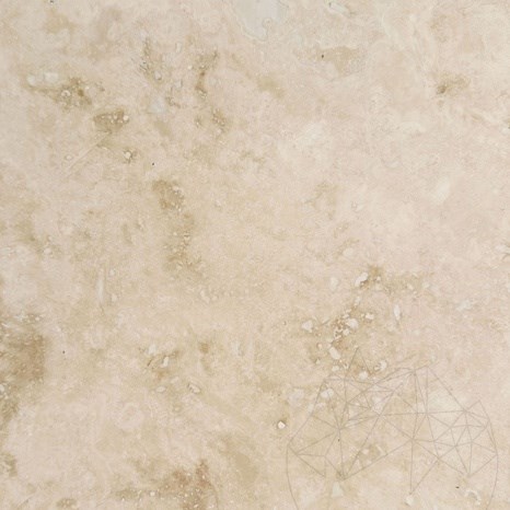 Travertine Classic PREMIUM Cross Cut Mat, 30.5 x 30.5 x 1.2 cm