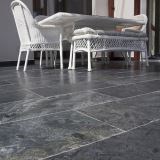 Natural Silver Slate, Brushed (Anti-Slip), 60 x 30 | Ideal for Outdoor/Indoor, Vertical/Orizontal