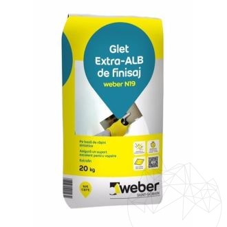 Weber N19 20Kg - Resin based wall finishing plaster