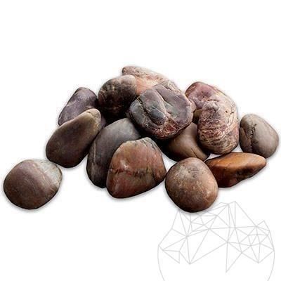 Brown Polished Pebbles Bag 20 kg