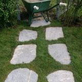 Kavala Tumbled Slate Japanese Garden Step - Standard size