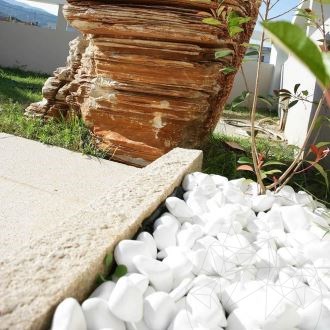Thassos Marble Pebbles 3-6 cm KG