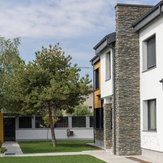 Slate Kavala 3D Strips | Decorative Stone for Vertical Cladding, Exterior-Interior (10-12/pallet)
