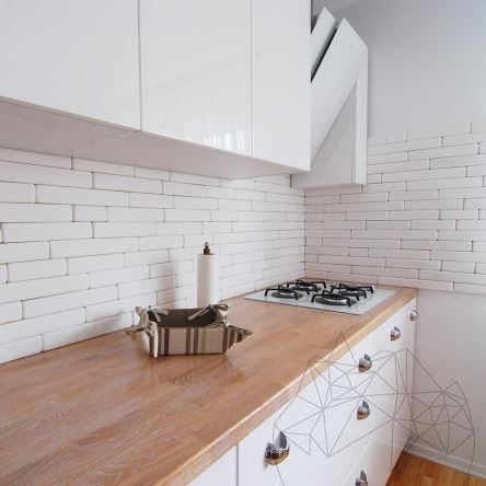 Fileti Tumbled Thassos Marble, 5 cm x FL x 1.3 cm