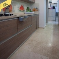 Classic PREMIUM Cross Cut Honed Travertine, 61 x 40.6 x 1.2 cm