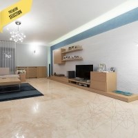 Classic PREMIUM Cross Cut Polished Travertine 61 x 61 x 1.2 cm