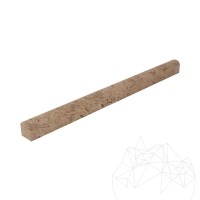 Latte Travertine M2 Moulding, 2 x 2 x 30.5 cm