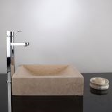 Bathroom Sink - Classic Travertine SS-2, 40 x 30 x 10 cm