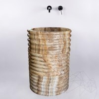 Bathroom Sink - Tao Onyx, 42 x 68 cm