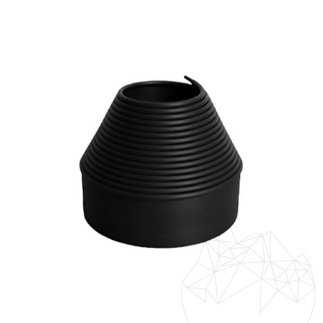 Edging B-Edge Smart for lanscaping, black (H -10 cm, 6 lm/roll)