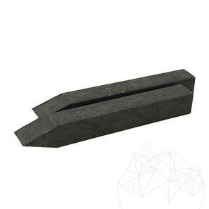 Eco Edge pins, grey, 30 cm (10 pcs/box)