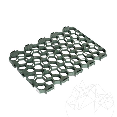 Grass Fix Eco 55 x 38 cm - green