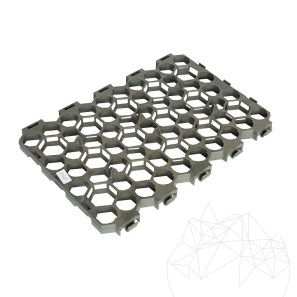 Grass Fix Eco 55 x 38 cm - grey