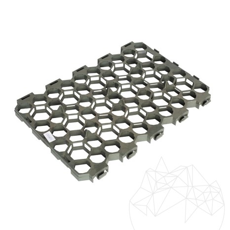 Grass Fix Eco 55 x 38 cm - grey
