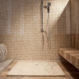 Shower Tray - Classic Travertine ULTRA FLAT, 120 x 80 x 3 cm