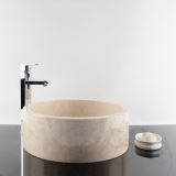 Bathroom Sink - Bursa Beige Marble RS-22