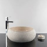 Bathroom Sink - Crema Royal Marble RS-24
