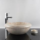 Bathroom Sink - Cappucino  Marble RS-19, 42 x 15 cm